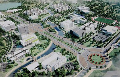 Quy hoạch Đại học Quốc gia Hà Nội tại Hòa Lạc