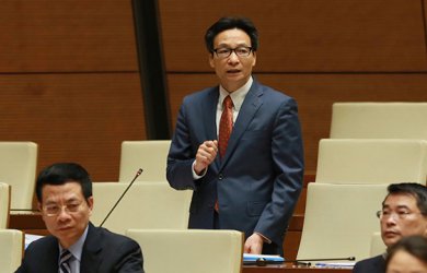 Phú Thủ tướng trả lời chất vấn liên quan tới khu CNC Hòa Lạc